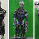 This charmer, known as Kengoro, can swing a tennis racket, do pull-ups, and stand on his toes. Photo: Asano, Okada, Inaba, Science Robotics.